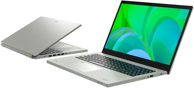 Ноутбук Acer Aspire Vero Green PC AV15-51-545F Volcano Gray (NX.AYCEU.001) - фото - №4