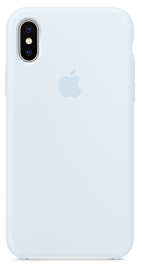 Чехол Apple iPhone X Silicone Case (Sky Blue) MRRD2ZM/A фото