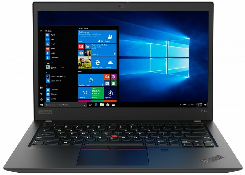 Ноутбук Lenovo ThinkPad T14s Black (20T00047RT) - фото - №0