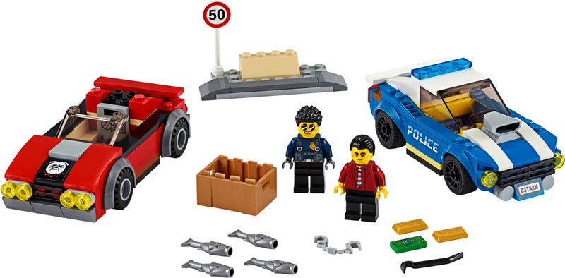 Конструктор LEGO City Арест на шоссе 60242 фото