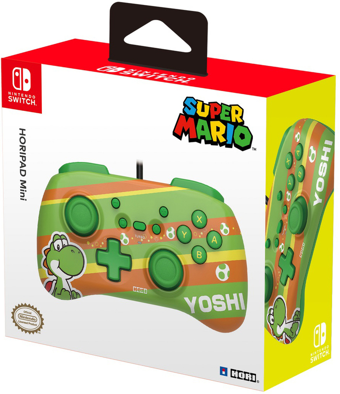 Геймпад дротовий Horipad Mini Yoshi для Nintendo Switch (Green) 810050910859 фото
