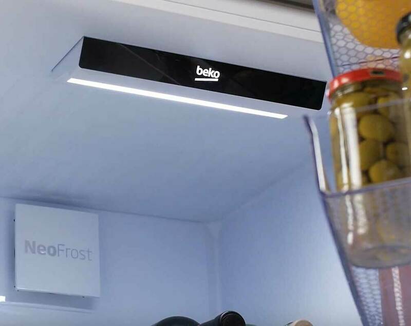 Двокамерний холодильник Beko RCNA406E35ZXB фото