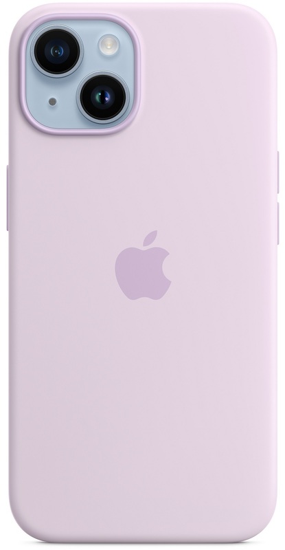 Чохол Apple Silicone Case with MagSafe (Lilac) MPRY3ZE/A для iPhone 14 - фото - №0