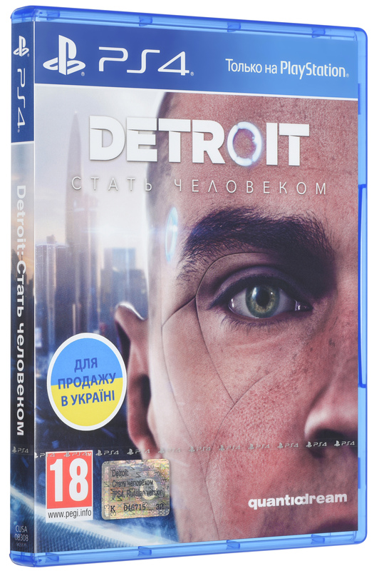 Диск Detroit. Стати людиною (Blu-ray) для PS4 фото