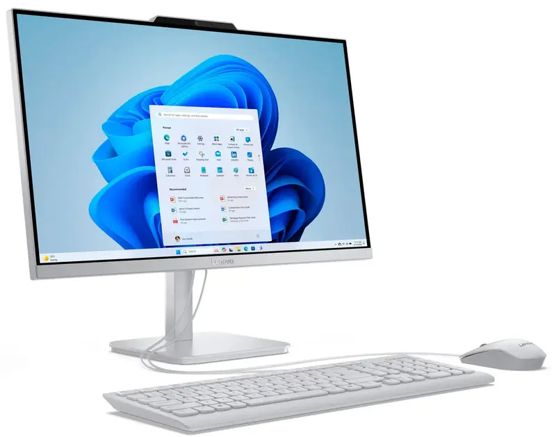 Моноблок Lenovo A100 Cloud Grey (F0J60046UO) - фото - №9