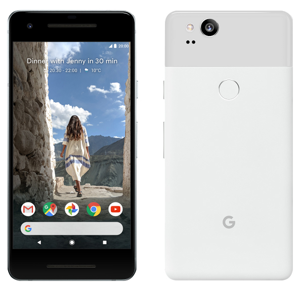 Google Pixel 2 4/128Gb (Clearly White) - фото - №3
