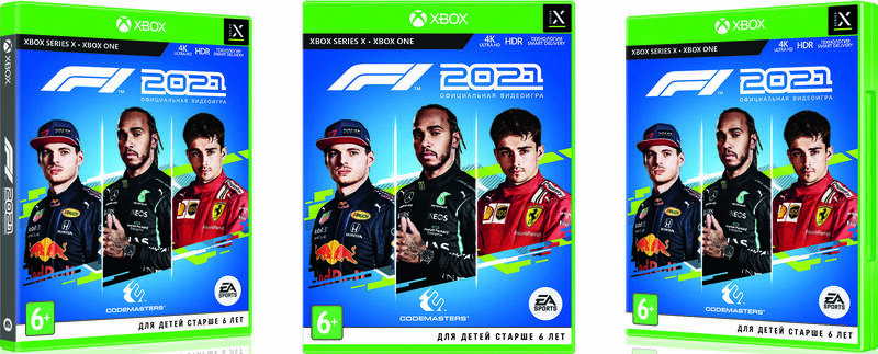 Диск F1 2021 (Blu-ray) для Xbox фото