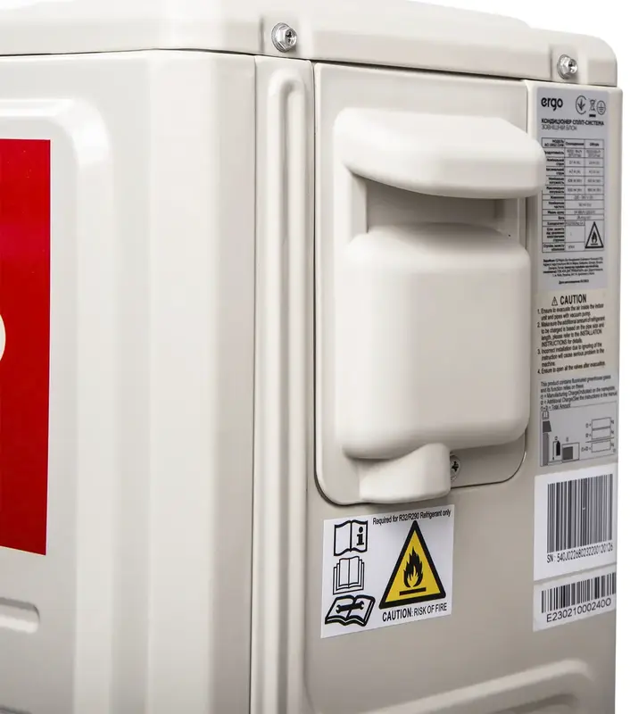 Кондиціонер ERGO ACI 1255 SWН W - фото - №11