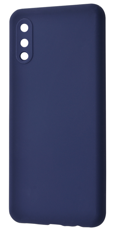 Чехол для Samsung Galaxy A02 WAVE Full Silicone Cover (midnight blue) фото