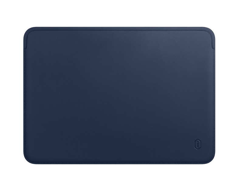 Чохол WIWU Leather Sleeve (Navy Blue) для MacBook Pro 13.3" - фото - №0