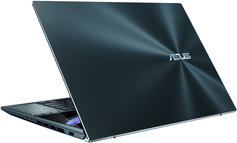 Ноутбук Asus ZenBook Pro Duo 15 OLED UX582HM-KY037X Celestial Blue (90NB0V11-M01000) фото