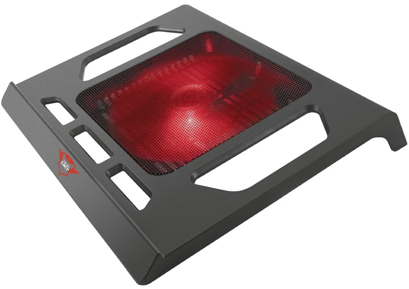 Подставка для ноутбука Trust GXT 220 Kuzo 17.3" Red Led (Black) 20159_TRUST фото