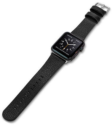 Ремінець X-doria Lux Band (Black) 439664 для Apple Watch 38mm фото
