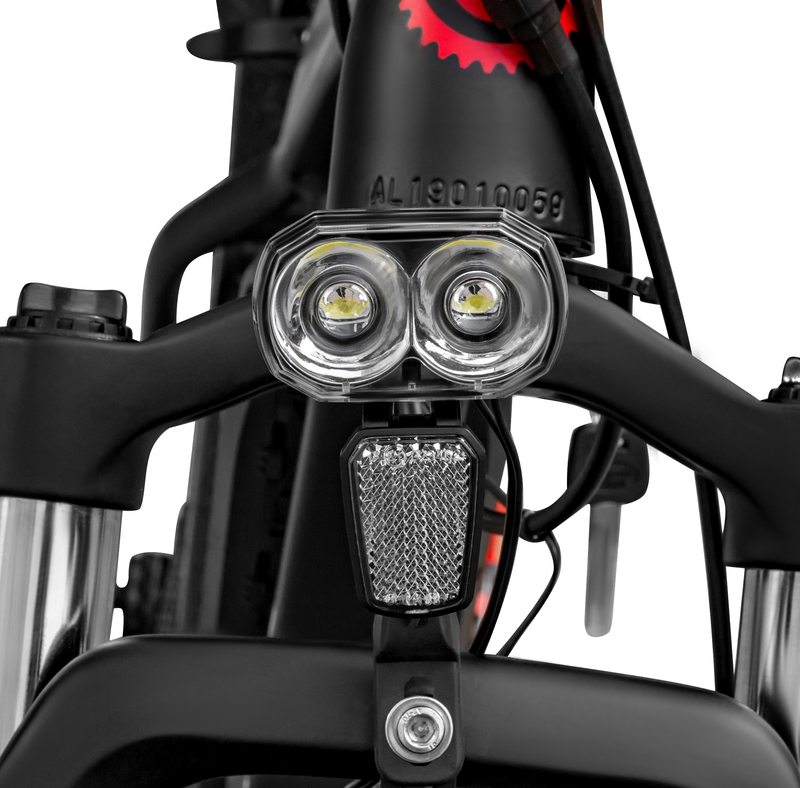 Электровелосипед Like.Bike Bruiser (Red/Grey) 557 Wh фото