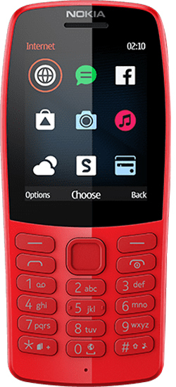 Nokia 210 Dual Sim Red (16OTRR01A01) фото
