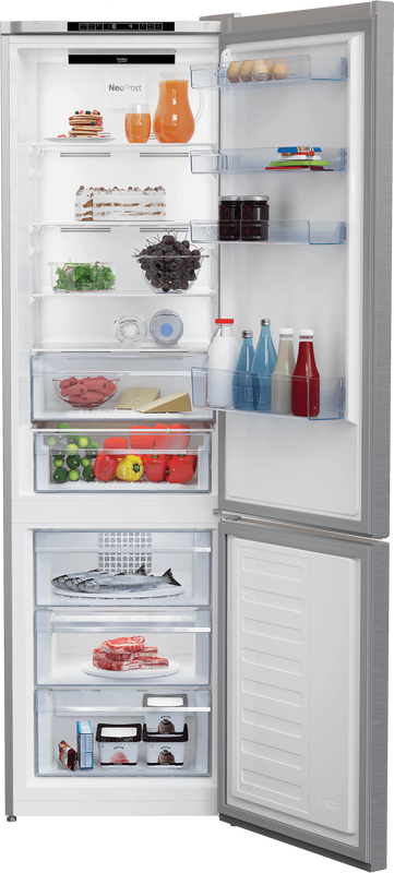 Двокамерний холодильник Beko RCNA406I30XB фото