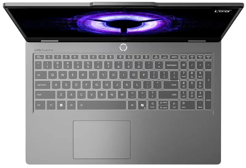УЦІНКА Ноутбук Lenovo LOQ Essential 15IRX11 Luna Grey (83SC002SRA) - фото - №6