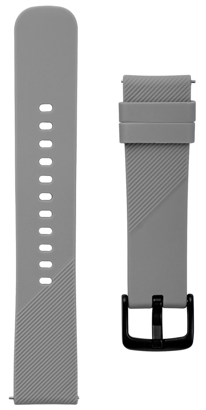 Ремешок для часов GIO 20 мм Sillicone (Grey) фото