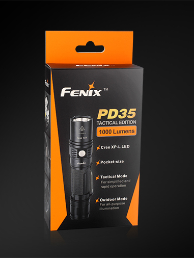 Ліхтарик Fenix PD35 TAC XP-L (1x18650/2xCR123A) фото
