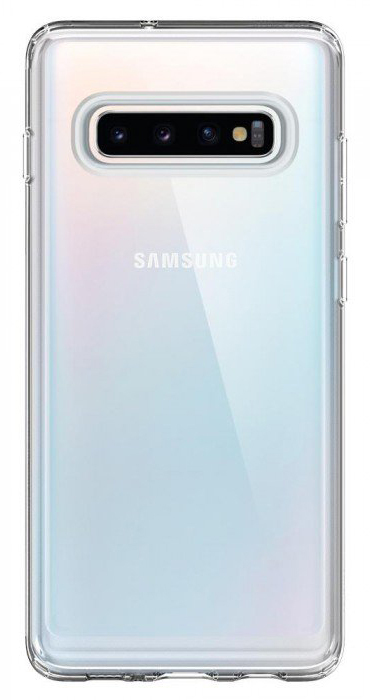 Чохол Spigen Ultra Hybrid (Crystal Clear) 606CS25766 для Samsung Galaxy S10 Plus фото