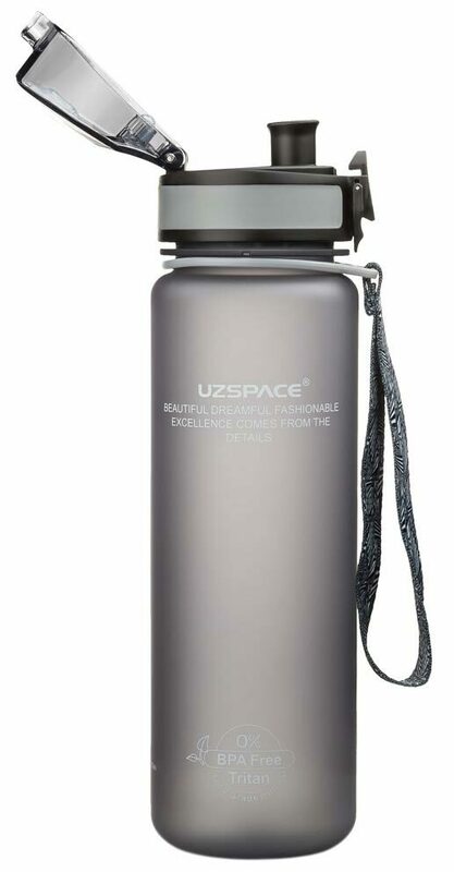 Бутылка для воды UZSPACE 500 мл (Gray) 3026 фото