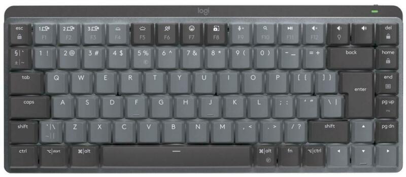 Клавиатура Logitech MX Mechanical Mini Minimalist Clicky (Graphite) 920-010782 - фото - №0