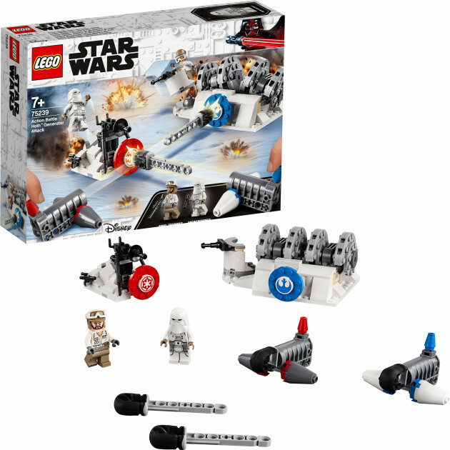 Конструктор LEGO Star Wars Атака на генератор планети Хот 75239 фото