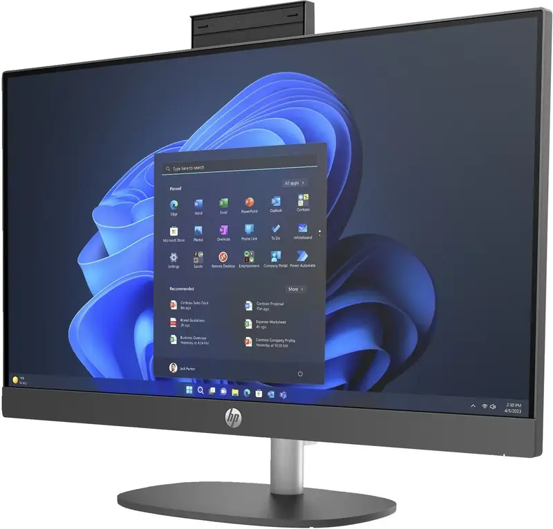 Моноблок HP 245-G10 Black (885A1EA) - фото - №2