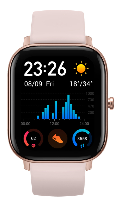 Смарт-годинник Amazfit GTS (Pink) A1914 Pink - фото - №1