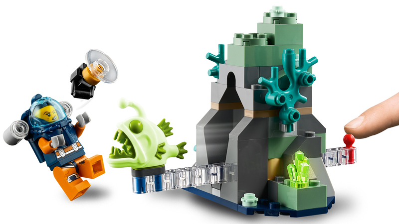 Конструктор LEGO City Океан: дослідницький підводний човен 60264 фото