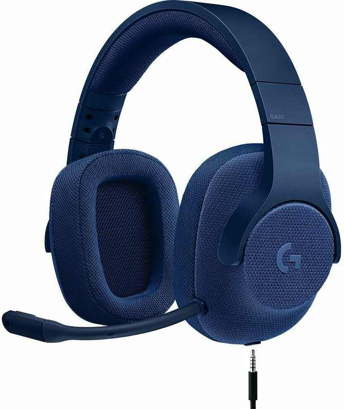 Ігрова гарнітура Logitech G433 7.1 Surround Gaming Headset (Royal Blue) 981-000687 фото