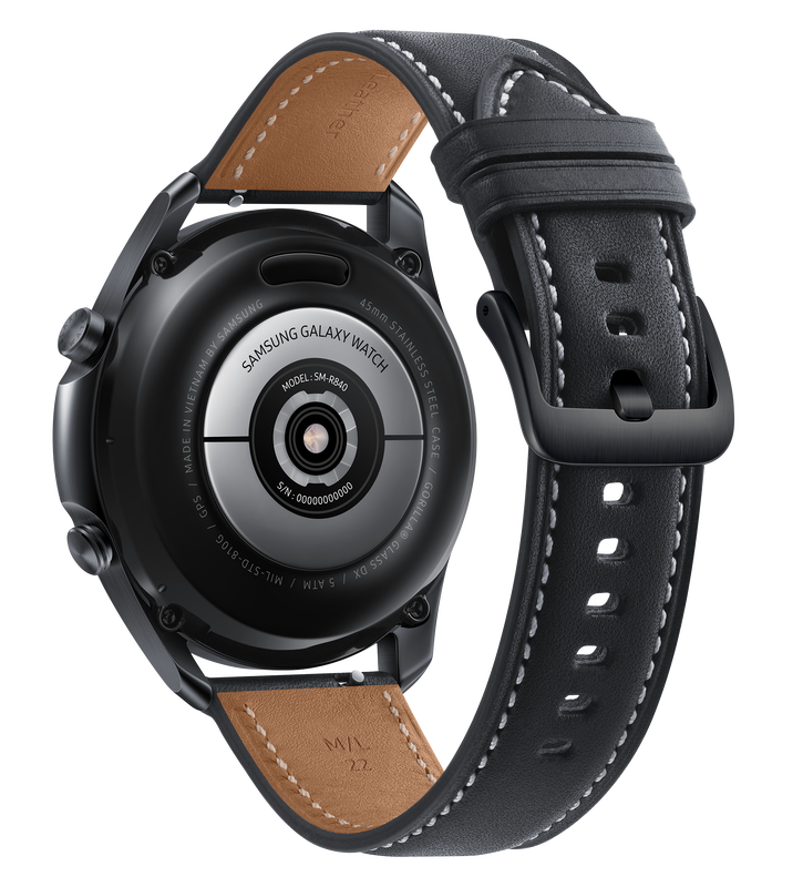 Смарт-часы Samsung Galaxy Watch3 45 mm (Black) SM-R840NZKASEK - фото - №3
