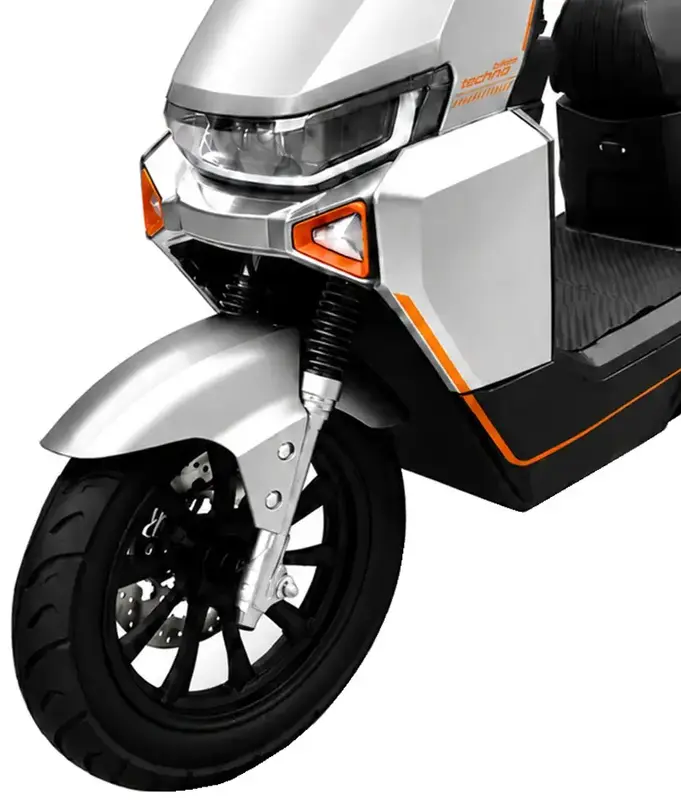 ЕлектроскутерTechno GT (silver) - фото - №4