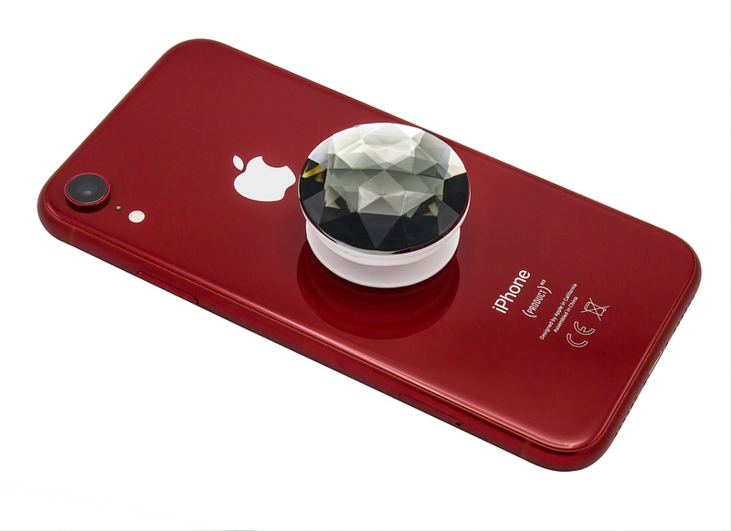 Тримач для смартфона Popsocket Diamond (Black) - фото - №2