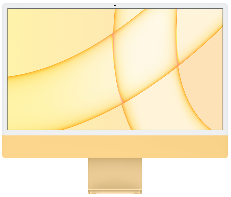 Apple iMac M1 24" 4.5K 512GB 8GPU Yellow (Z12T) 2021 фото