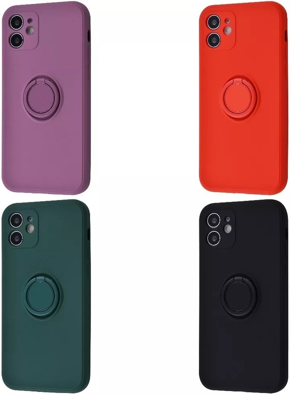 Чохол WAVE Light Color Ring для iPhone 11 (Dark Blue) - фото - №1