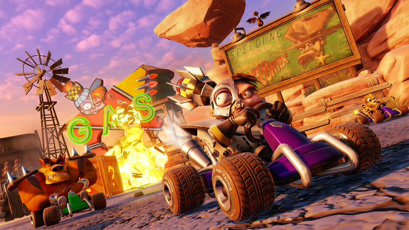 Диск Crash Team Racing (Blu-ray, English version) для PS4 (88388EN) фото