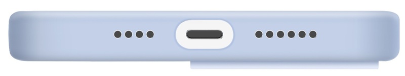 Чохол Uniq Hybrid для iPhone 13 Pro Max Magsafe-Compatible Lino Hue - Arctic Blue (Arctic Blue) фото
