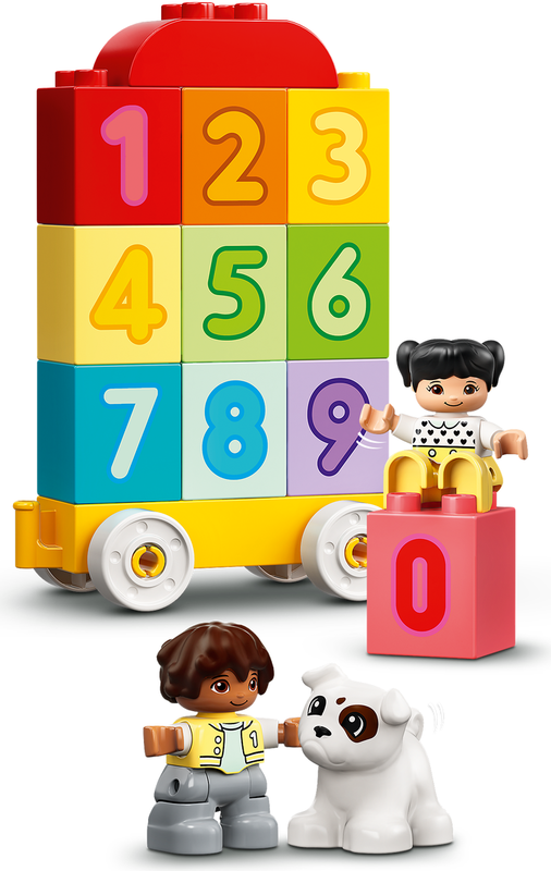 Конструктор LEGO DUPLO Поїзд з цифрами - вчимося рахувати 10954 фото