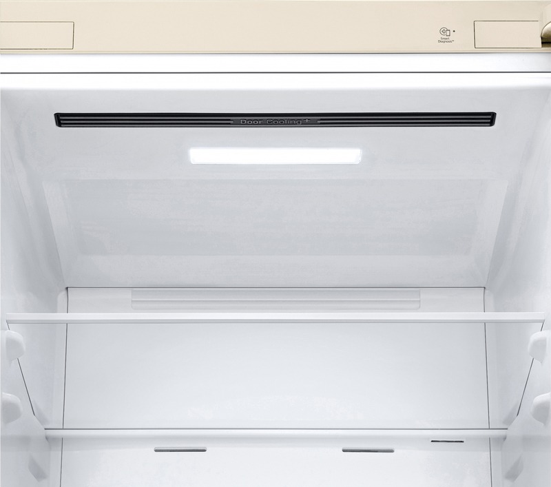 Двокамерний холодильник LG GA-B459CEWM фото