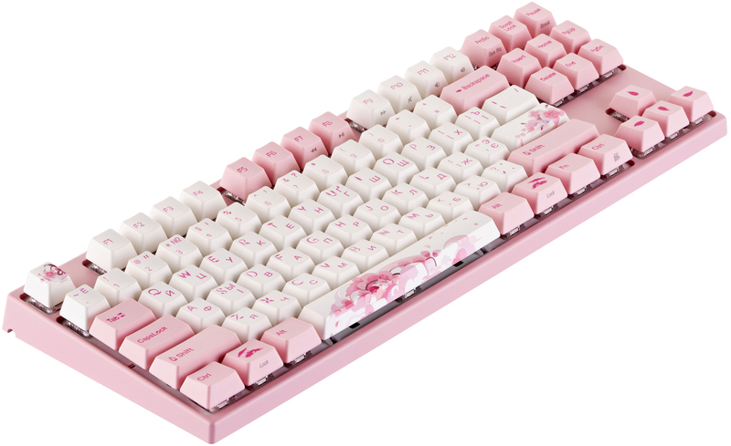Клавіатура Varmilo VEA87 Sakura R2 Cherry Mx Red (A23A027A3A0A17A024) - фото - №5