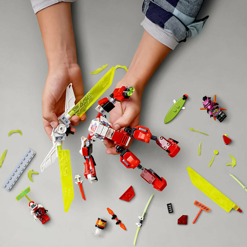 Конструктор LEGO Ninjago Робот-літак Кая 71707 фото