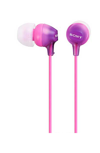 Навушники Sony MDR-EX15AP Фіолетові фото
