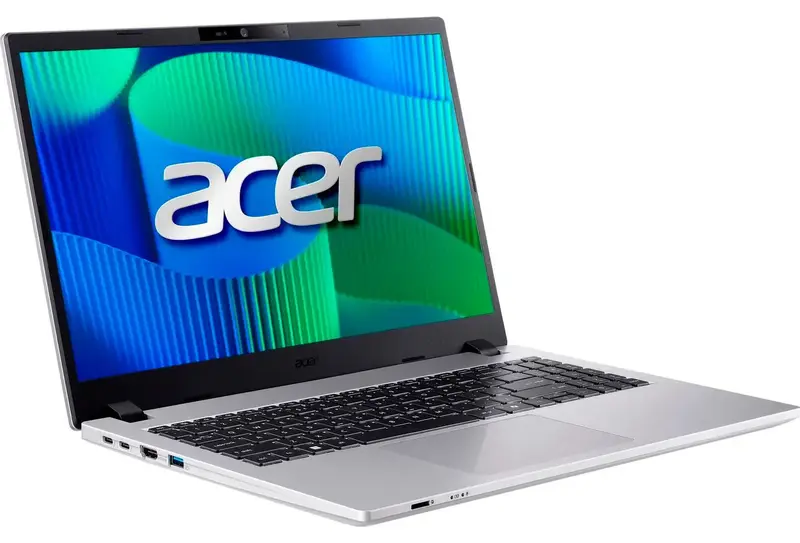 Ноутбук Acer TravelMate P2 15 TMP215-55 Pure Silver (NX.BHDEU.001) - фото - №2