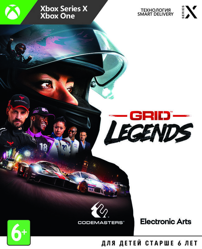 Диск Grid Legends (Blu-ray) для Xbox Series X фото