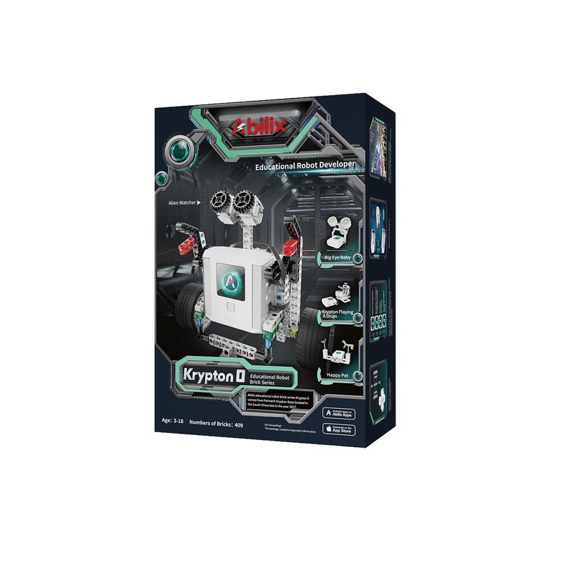 Робот Abilix Krypton 0 (Grey/White) - фото - №9