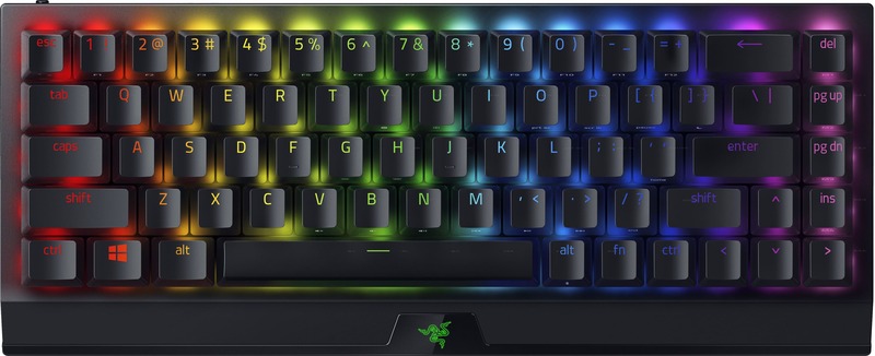 Игровая клавиатура Razer BlackWidow V3 Mini Hyperspeed Green Switch RU (RZ03-03891600-R3R1) фото