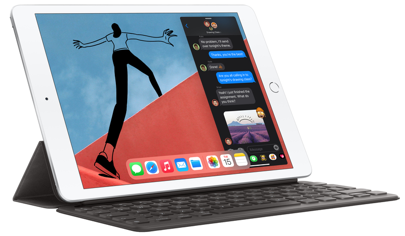 Apple iPad 8 10.2" 128Gb Wi-Fi Silver (MYLE2) 2020 - фото - №1