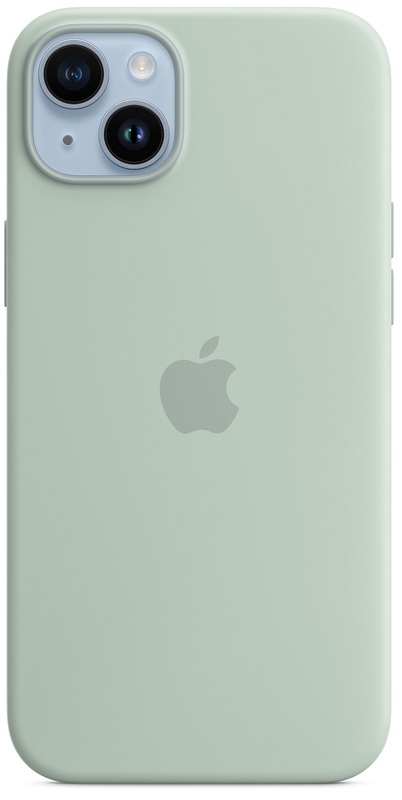 Чохол Apple Silicone Case with MagSafe (Succulent) MPTC3ZE/A для iPhone 14 Plus фото