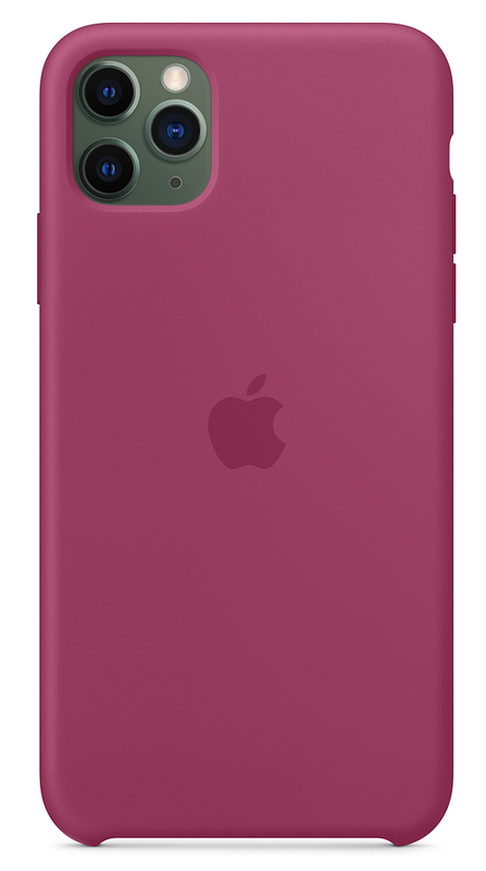 Чохол Apple Silicone Case (Pomegranate) MXM62ZM/A для iPhone 11 Pro фото